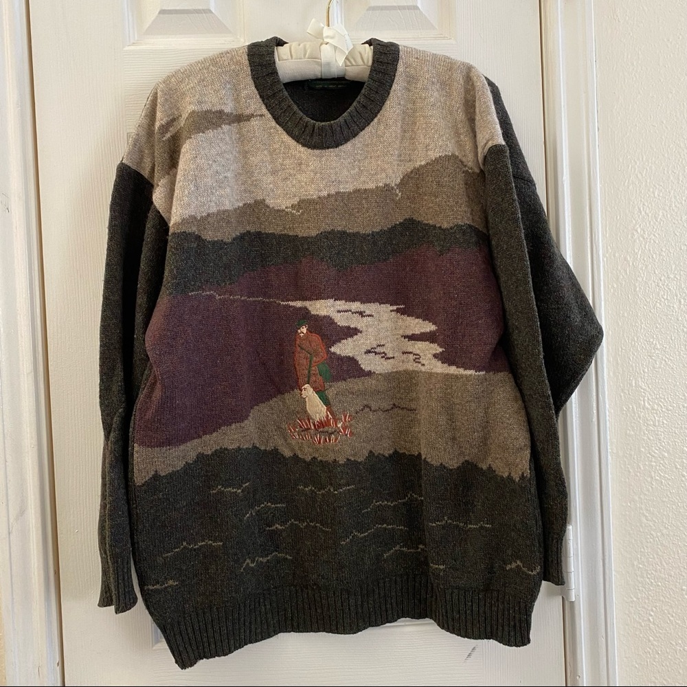 Country trader pure new wool made in England sweater size M